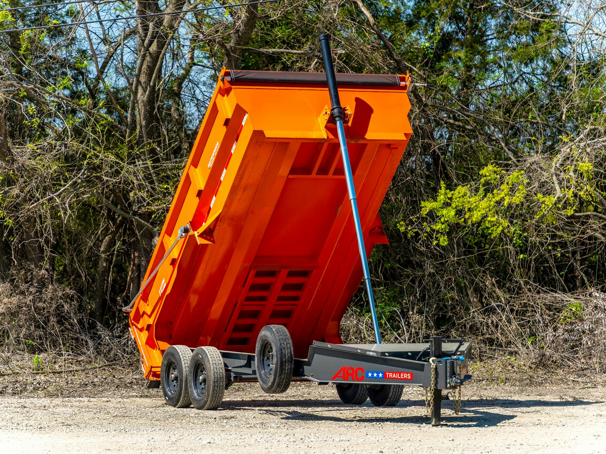 ARC Trailers ARC BDT 14' × 83" Telescopic Dump Trailer
