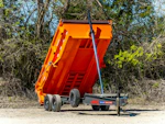 ARC Trailers 14'x83" Telescopic Dump Trailer w/ 3' Sides (BDT) Stock #A-BDT-14143-GYOR-D72BS-14P-ST2 - Thumbnail 2