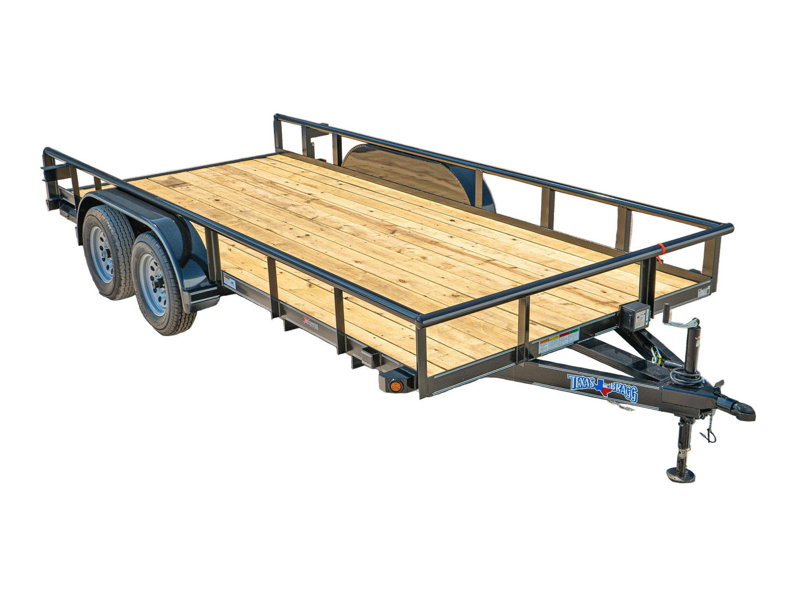 Texas Bragg 16P representative trailer