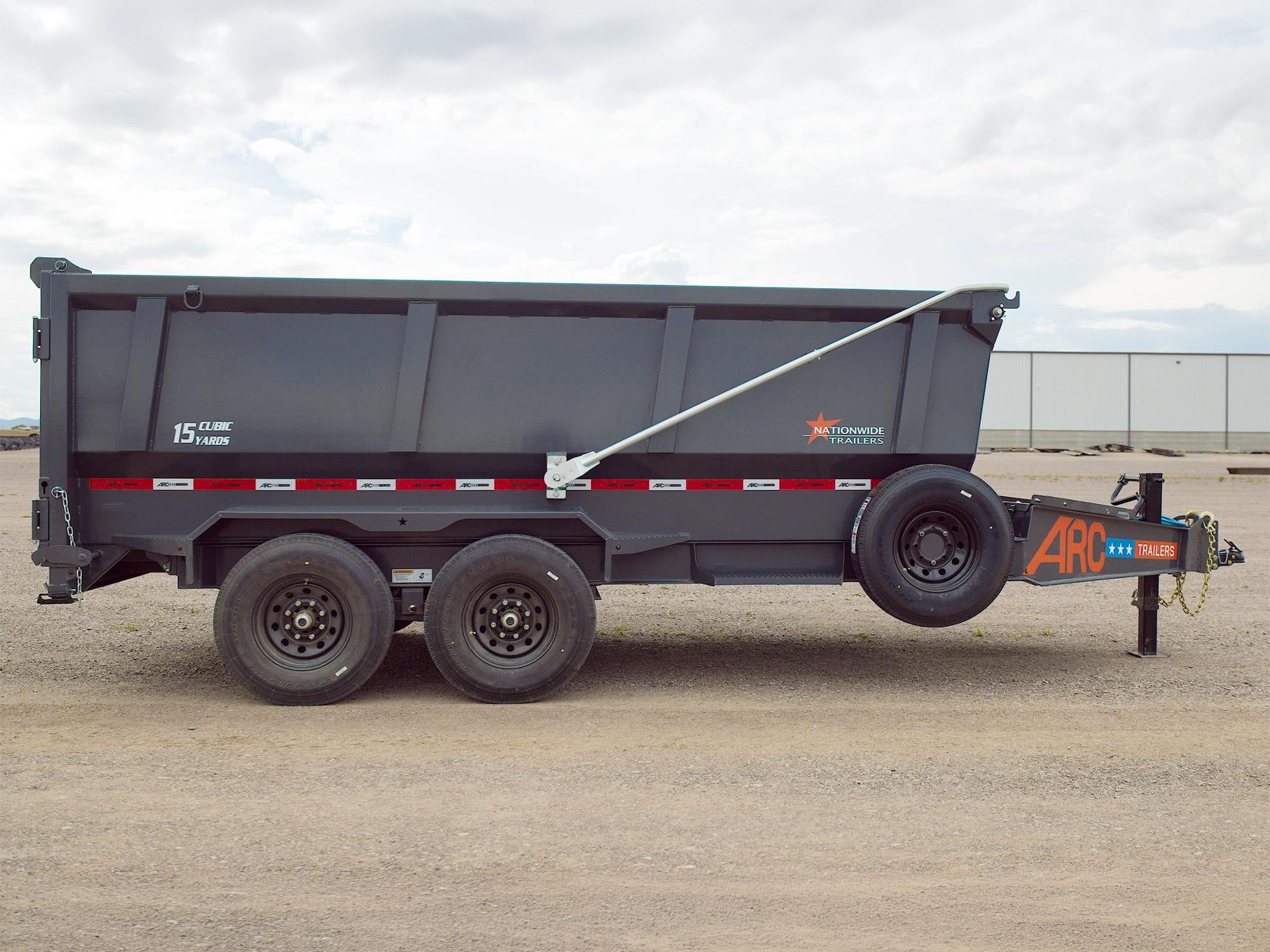 ARC Trailers ARC BDT 14' × 83" Telescopic Dump Trailer