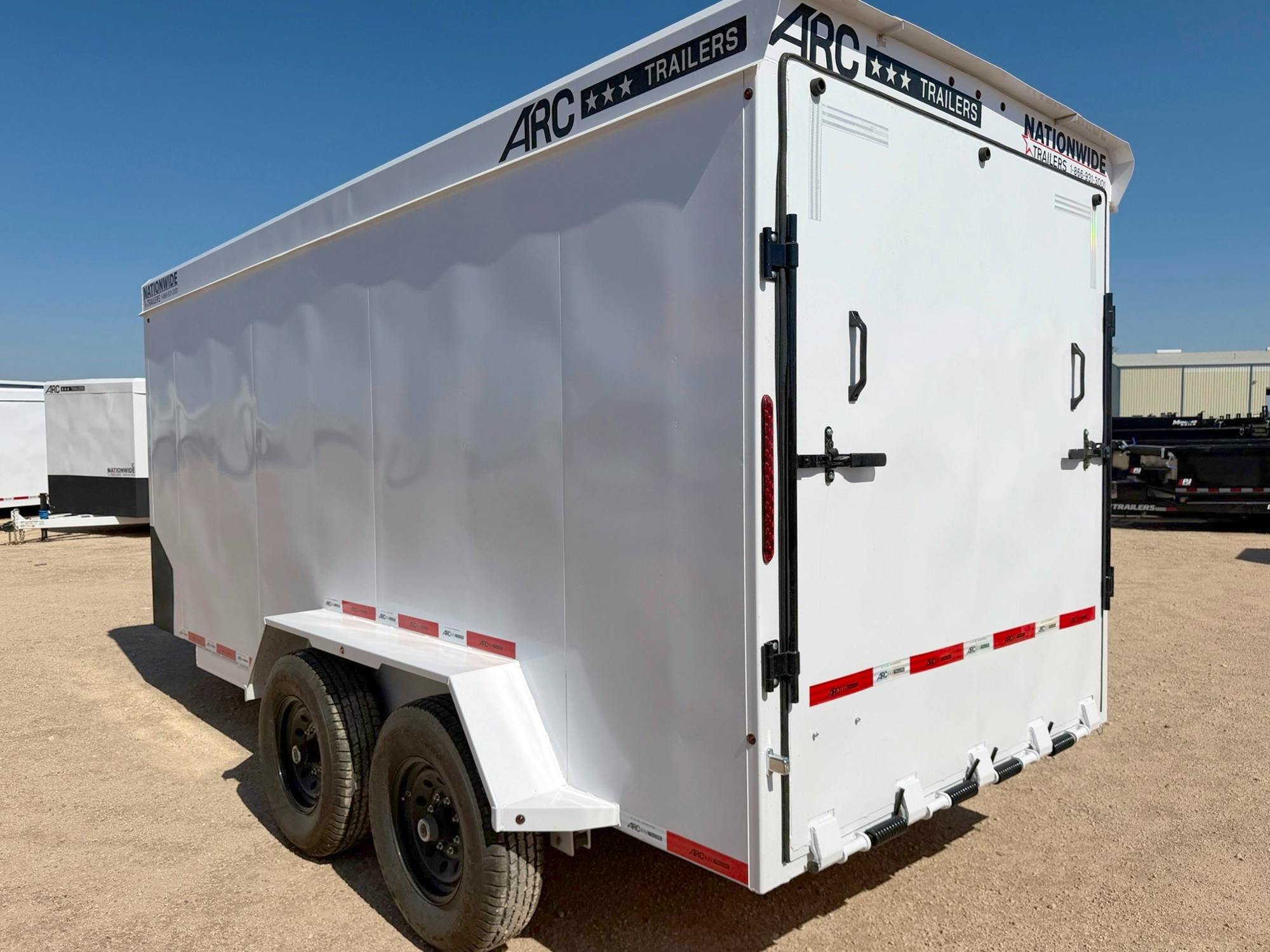 ARC Trailers ARC BCS 6'6" × 16' Steel Enclosed Cargo Trailer