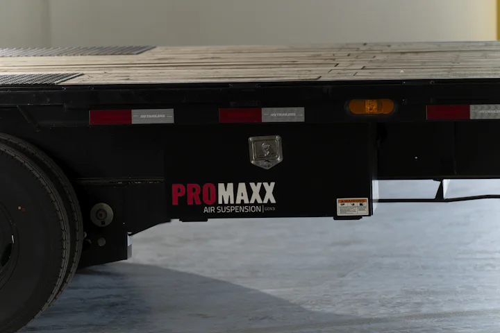 PJ Trailers Classic Flatdeck With Duals, studio view 8