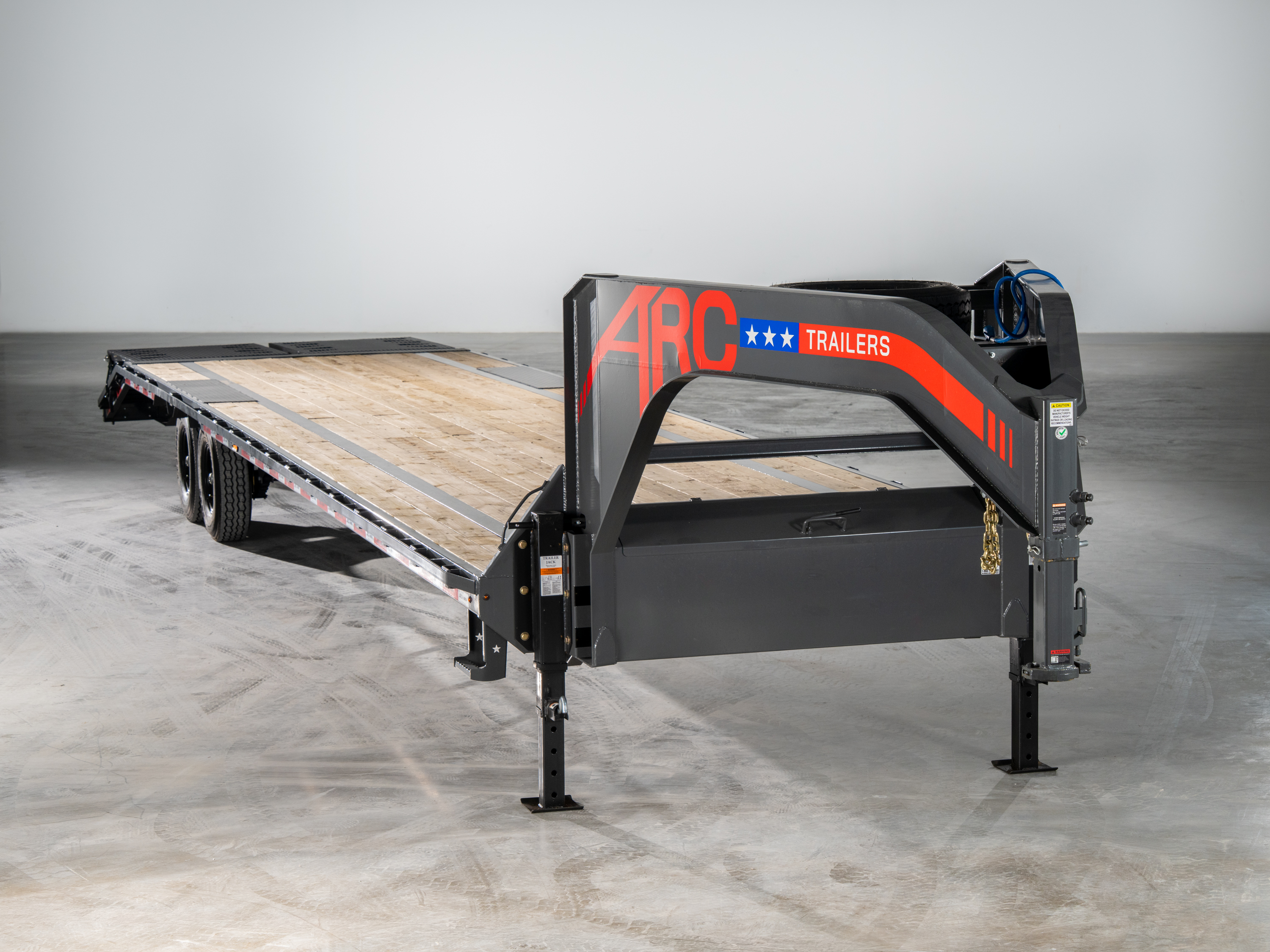 ARC Trailers ARC GDS 40' × 102" Gooseneck Flatbed Trailer