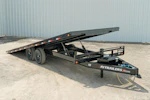 PJ Trailers 22'x102" Deckover Power Tilt Trailer (T8) Stock #90555 - Thumbnail 1