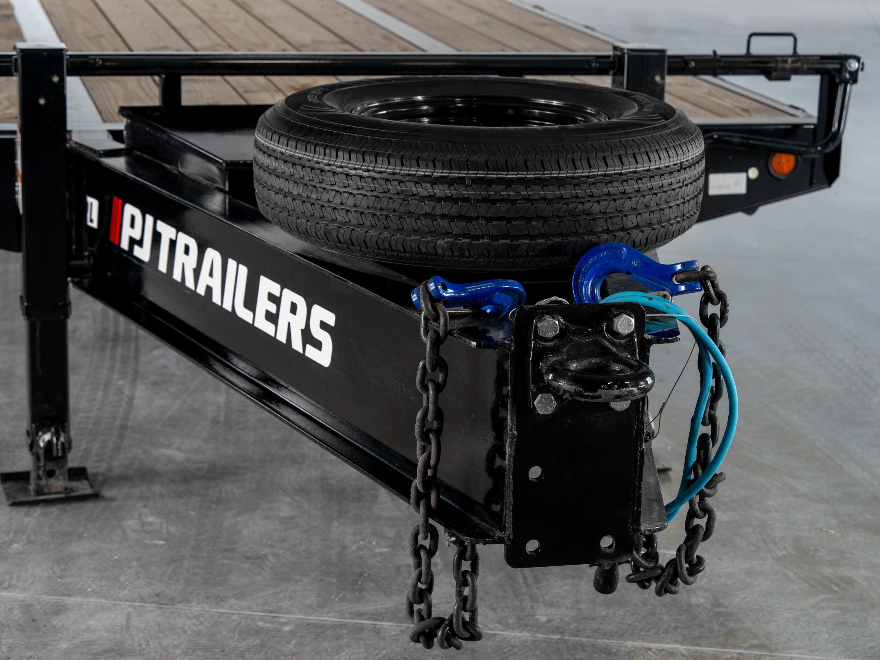 PJ PL Flatbed Trailer Stock #PL - Thumbnail 3