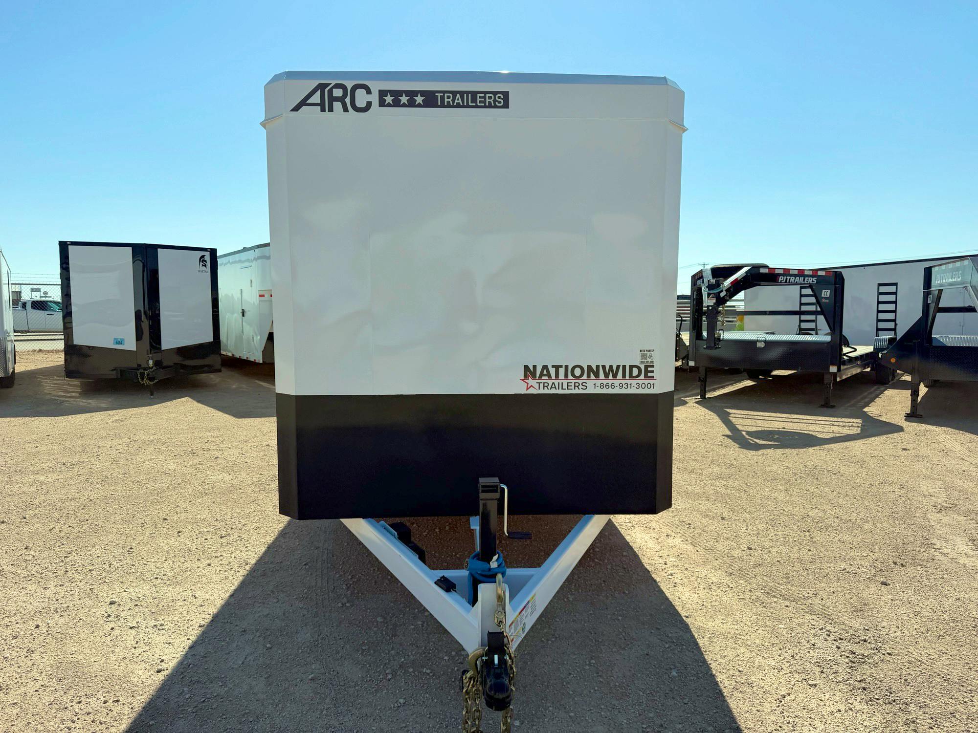 ARC Trailers ARC BCS 6'6" × 16' Steel Enclosed Cargo Trailer