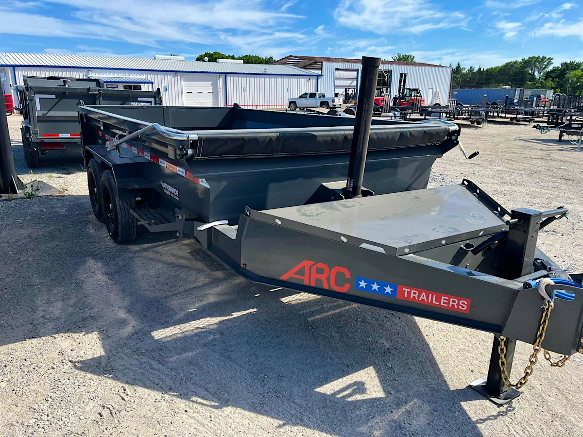 ARC Trailers 14'x83" Telescopic Dump Trailer w/ 2' Sides (BDT) - Stock #92755 - Image 1 of 5 ARC Trailers 14'x83" Telescopic Dump Trailer w/ 2' Sides (BDT) - Stock #92755 - Image 1 of 5