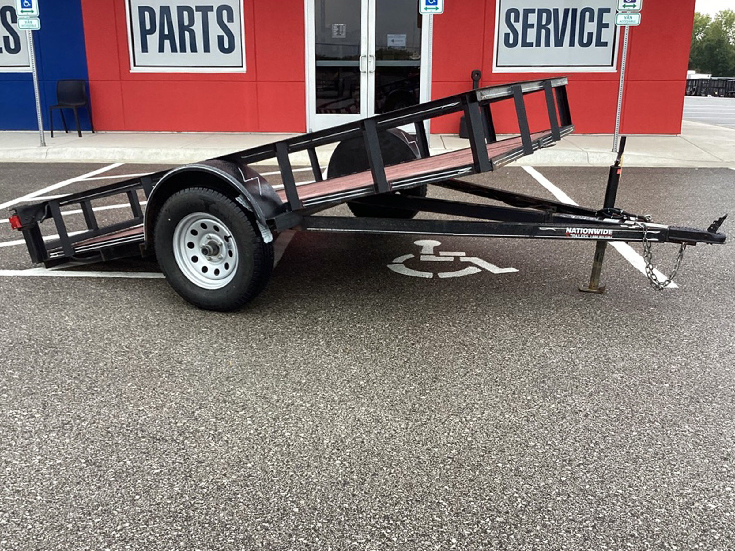 Kodiak 10'x77" Single Axle Full Tilt Utility Trailer