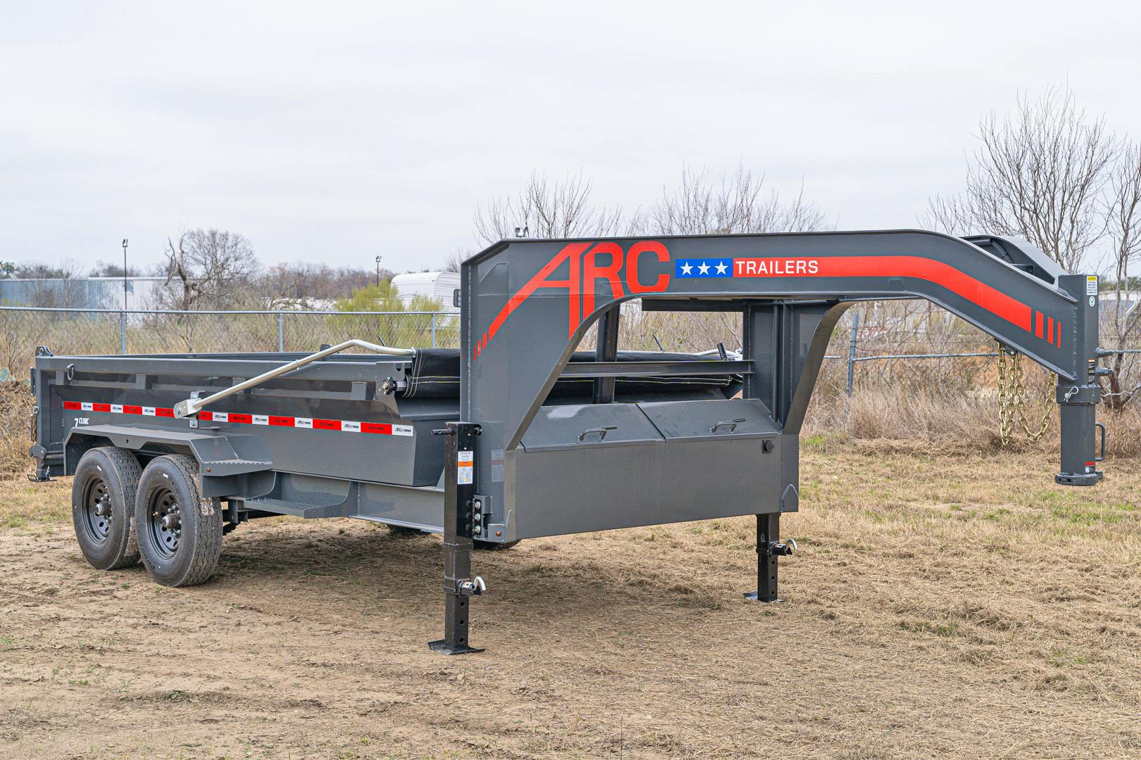 ARC Trailers ARC GDT 14' × 83" Telescopic Dump Trailer