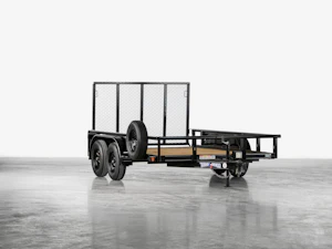 Texas Bragg 12'x83" Utility Trailer w/ 4' Gate (U2)