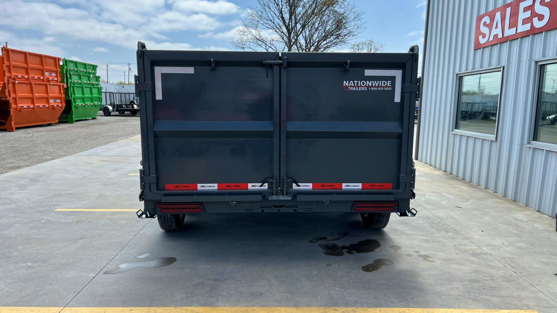 ARC Trailers ARC GDT 14' × 83" Telescopic Dump Trailer