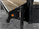 PJ Trailers 40'x102" Gooseneck Low Pro Flatbed Trailer w/ Duals (LD) Stock #LDQ40C2HSSK-GV25 - Thumbnail 4