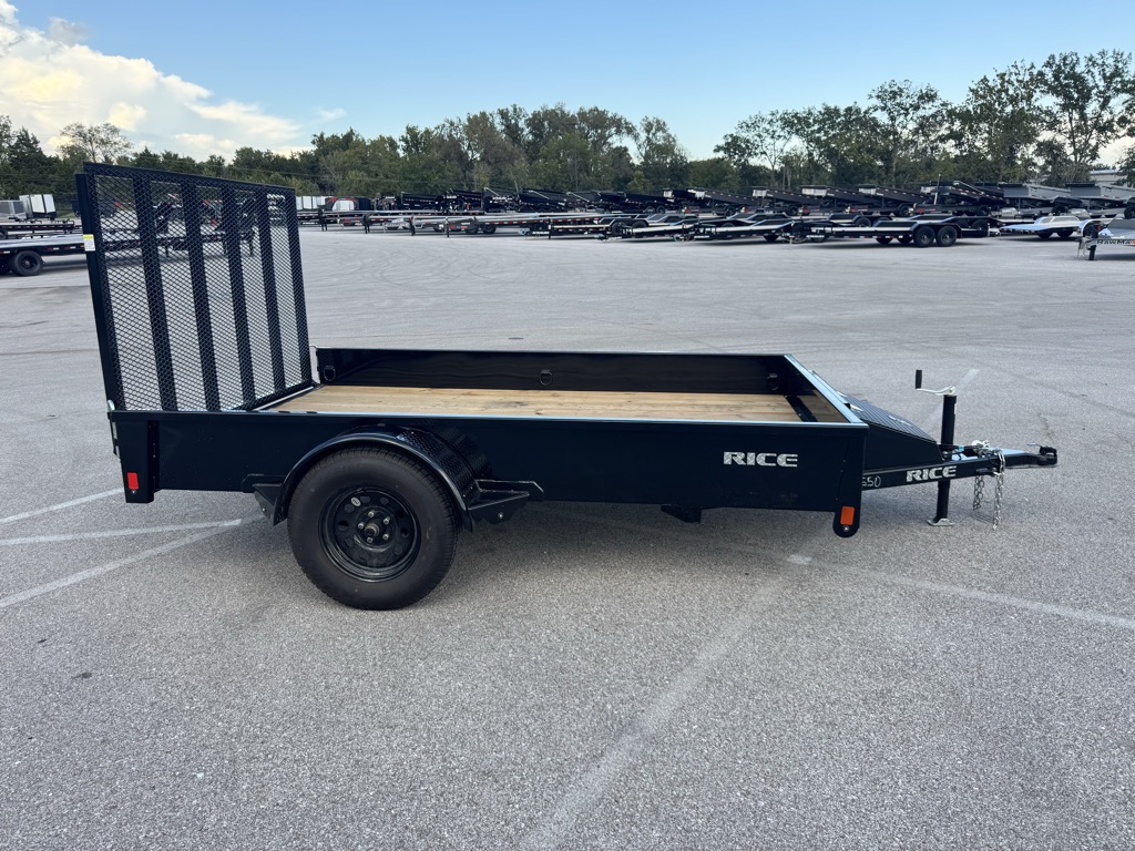 Rice 10'x77" Utility Trailer w/ 4' Ramp Gate (SST7610)