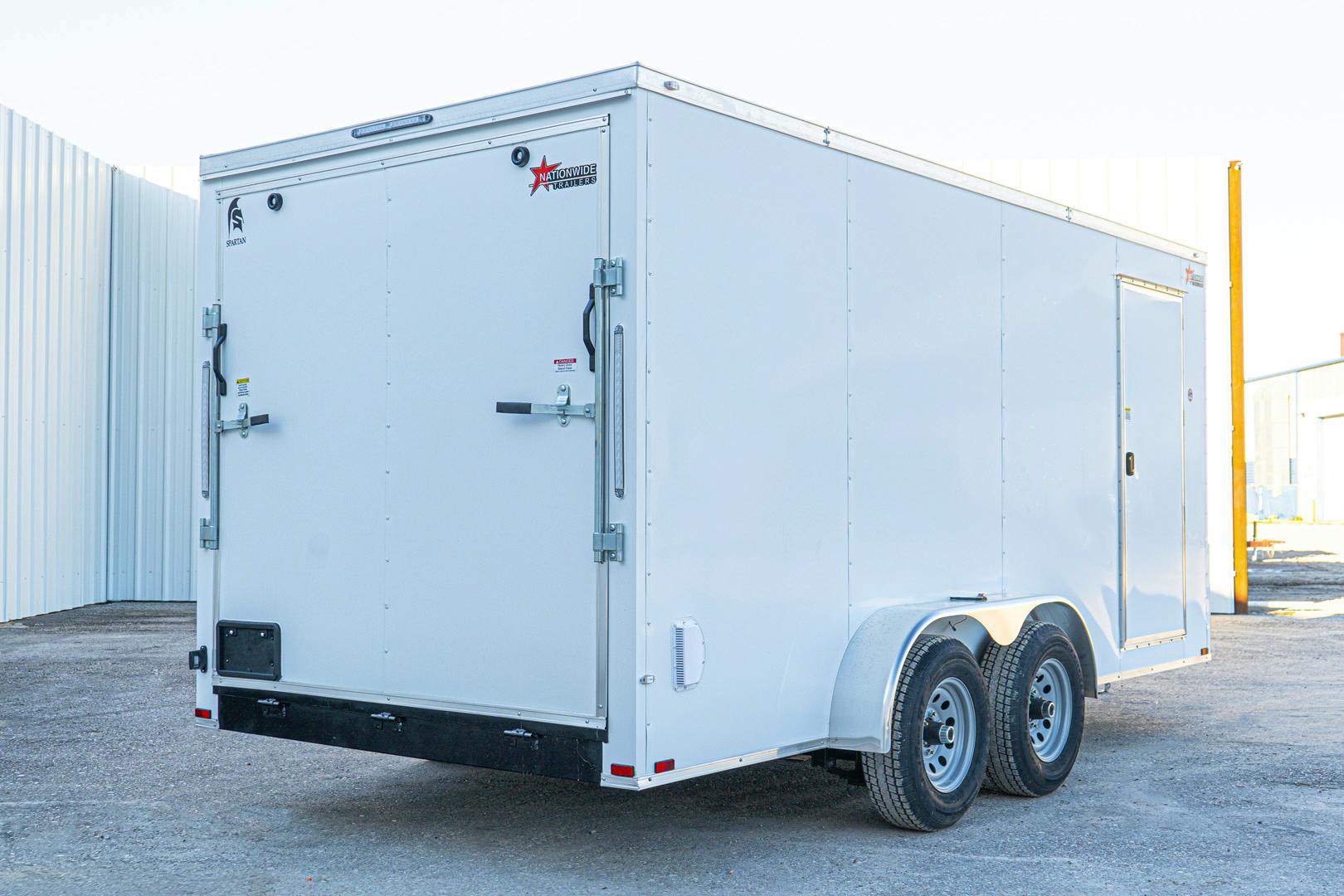 Spartan TA 7' × 16' Enclosed Cargo Trailer
