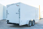 Spartan 7 x 16 ft · 7K GVWR · white · 6 ft 6 in interior · StableDeck floor Stock #89644 - Thumbnail 5
