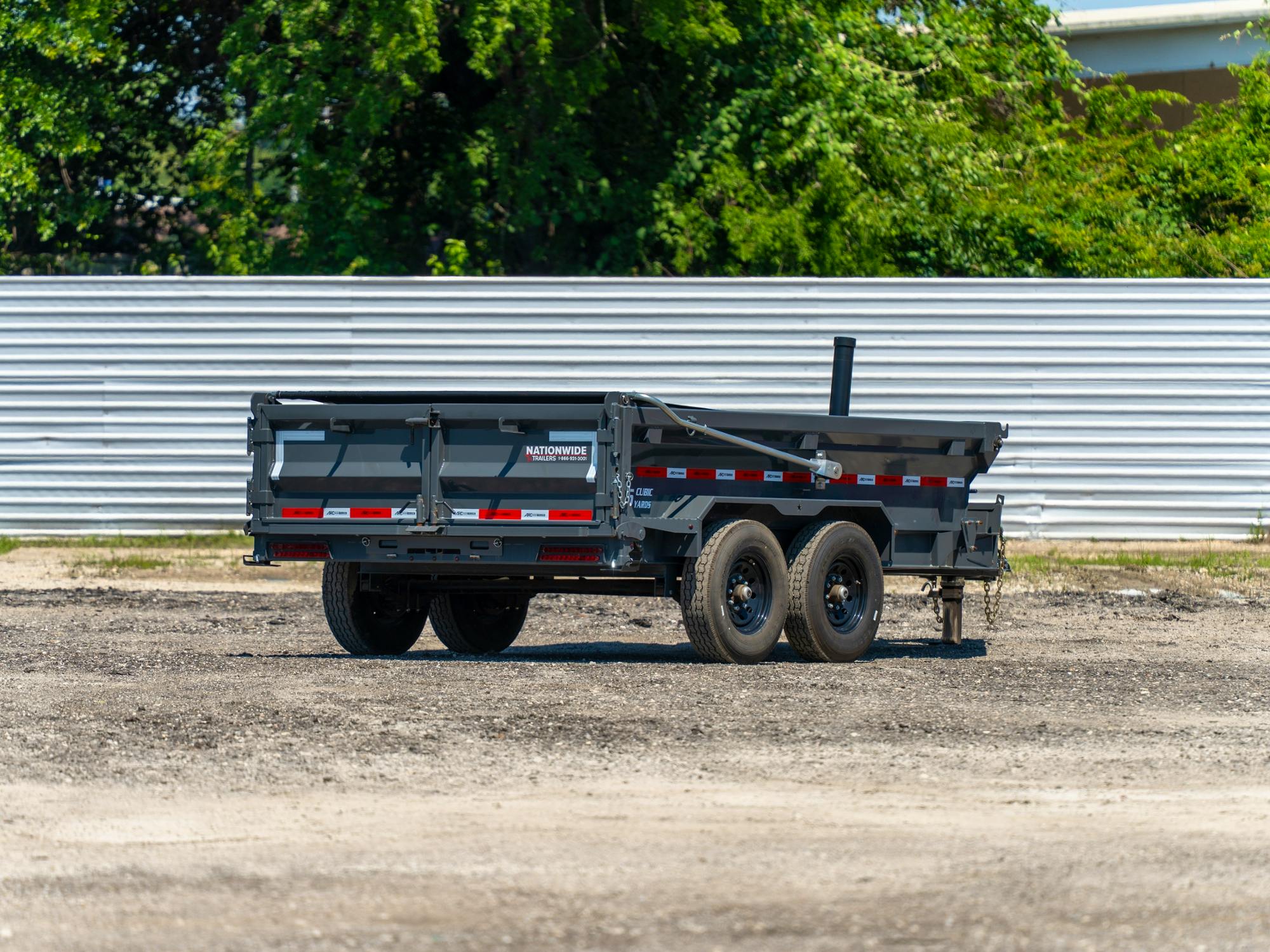 ARC Trailers ARC BDT 12' × 83" Telescopic Dump Trailer