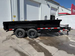 Texas Pride 14'x83" Telescopic Dump Trailer w/ 24" Sides & Rear Barn Doors Stock #94141 - Thumbnail 5