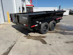 Texas Pride 14'x83" Telescopic Dump Trailer w/ 24" Sides & Rear Barn Doors Stock #94141 - 3 more images