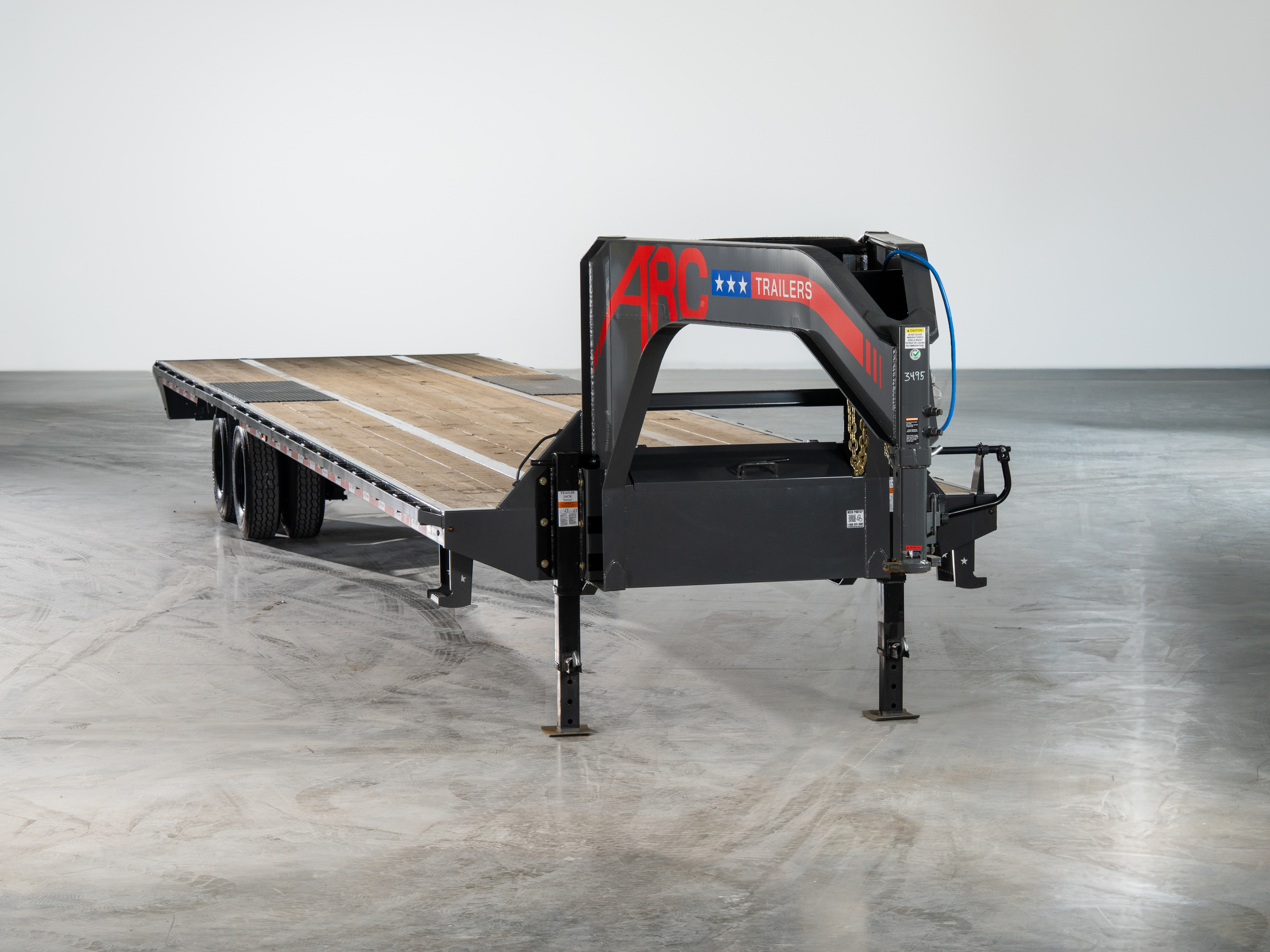 ARC Trailers ARC GDD 40' × 102" Gooseneck Flatbed Trailer with Duals