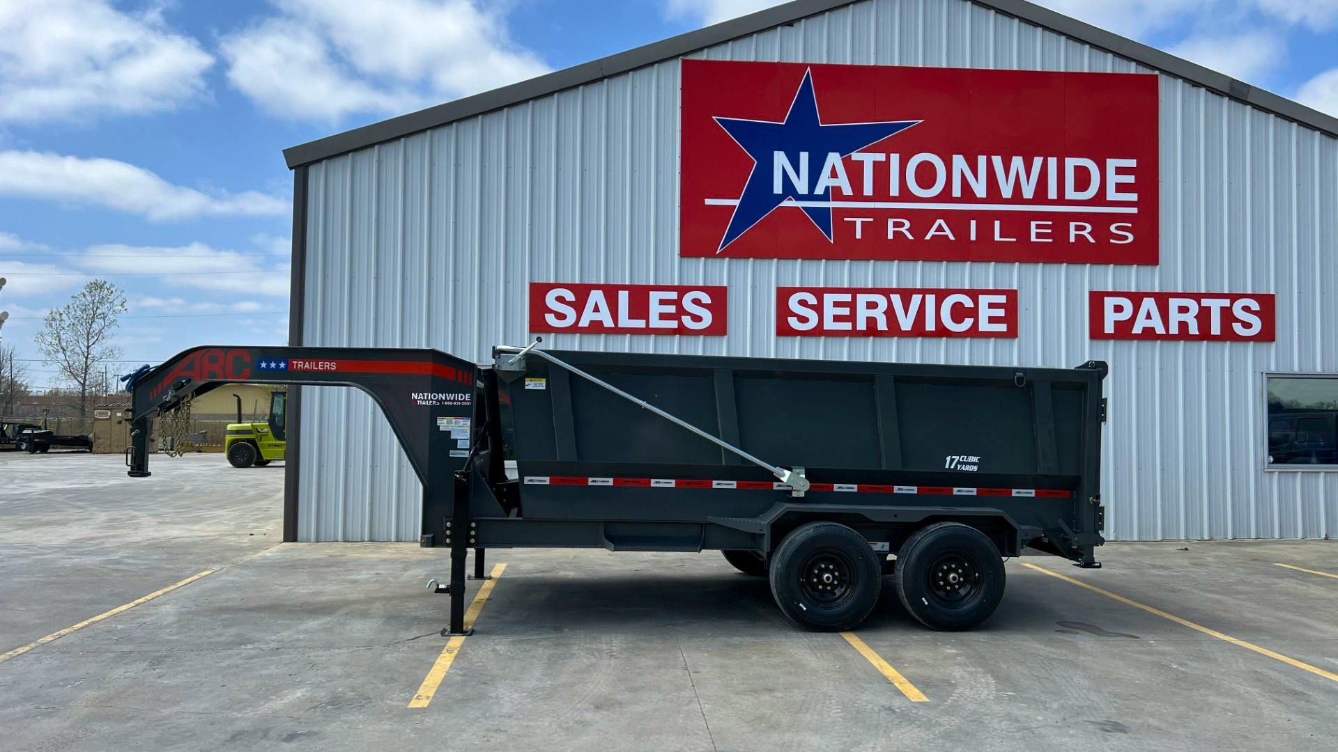 ARC Trailers ARC GDT 14' × 83" Telescopic Dump Trailer