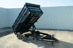 PJ Trailers 14'x83" Low Pro High Side Dump Trailer w/ 4' Sides (DM) Stock #91594 - Thumbnail 1