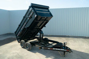 PJ Trailers 14'x83" Low Pro High Side Dump Trailer w/ 4' Sides (DM)