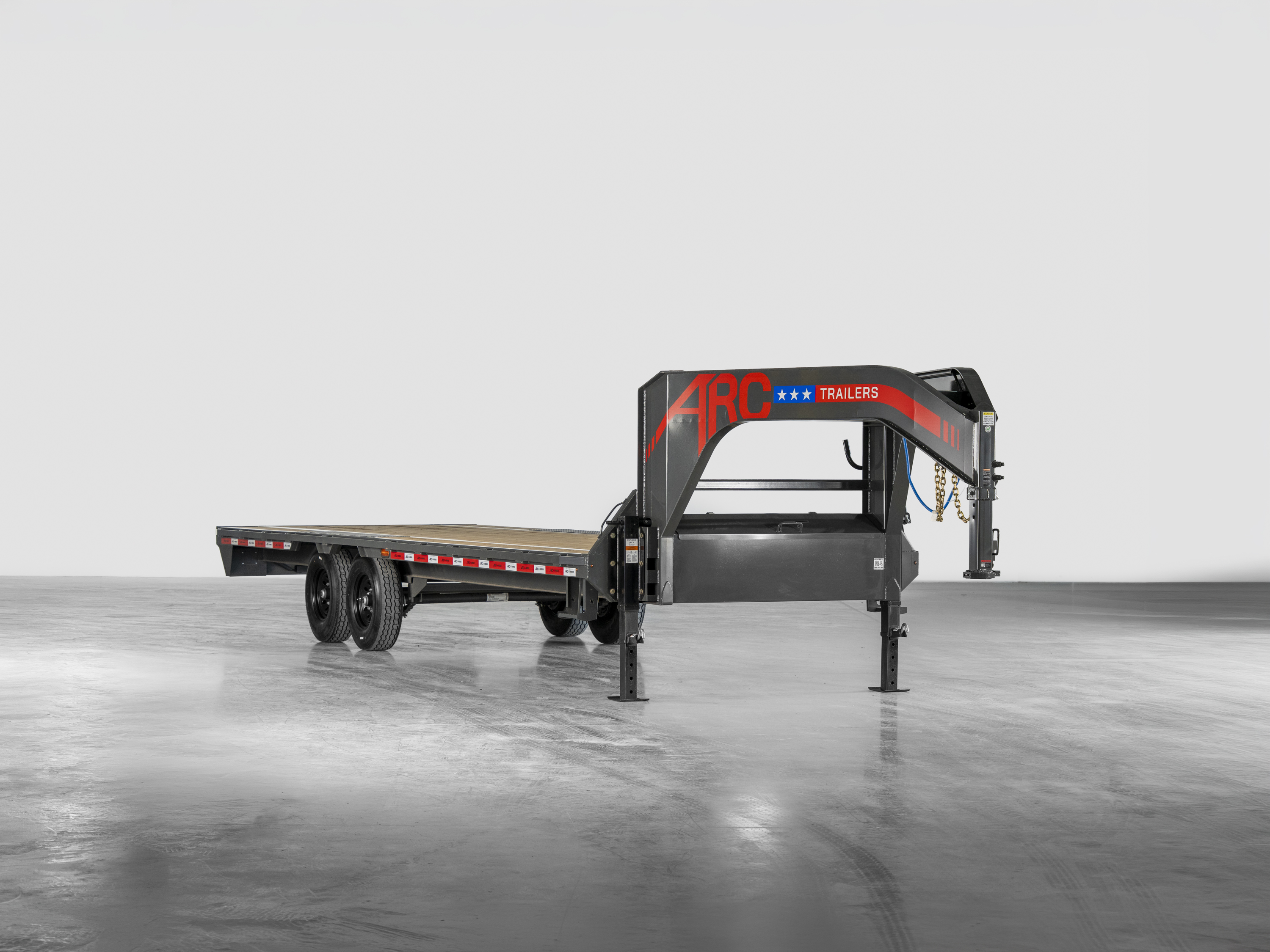 ARC Trailers 25'x102" Gooseneck Flatbed Trailer (GDS)