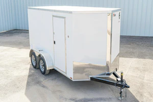 Spartan 6'x12' Enclosed Cargo Trailer w/ Rear Ramp Door (C2)