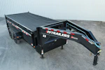 PJ Trailers 16'x83" Gooseneck HD Low Pro Dump Trailer w/ 3' Sides (DE) Stock #86712 - Thumbnail 3