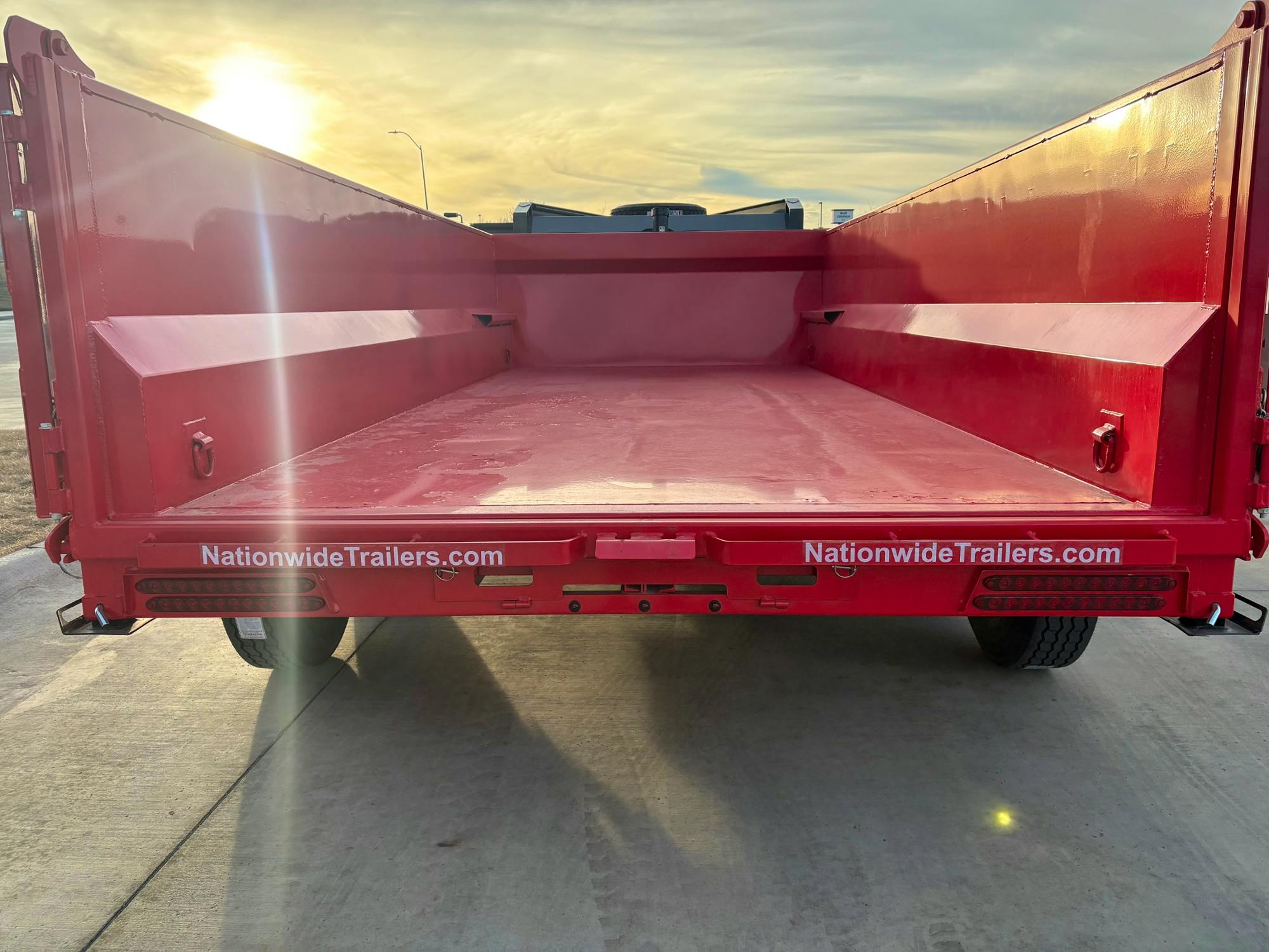 ARC Trailers ARC GDT 16' × 83" Telescopic Dump Trailer