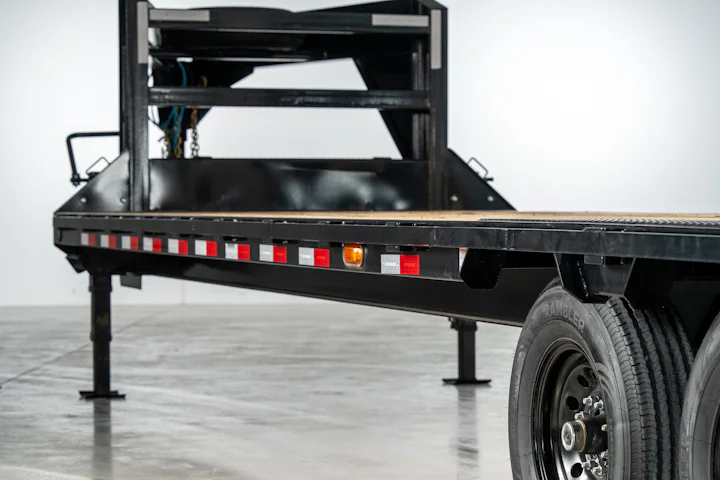 PJ Trailers Quest Flatdeck With Singles, studio view 23