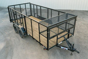 Texas Bragg 16'x83" Landscape Trailer w/ 4' Sides & 4' Gate (L2)