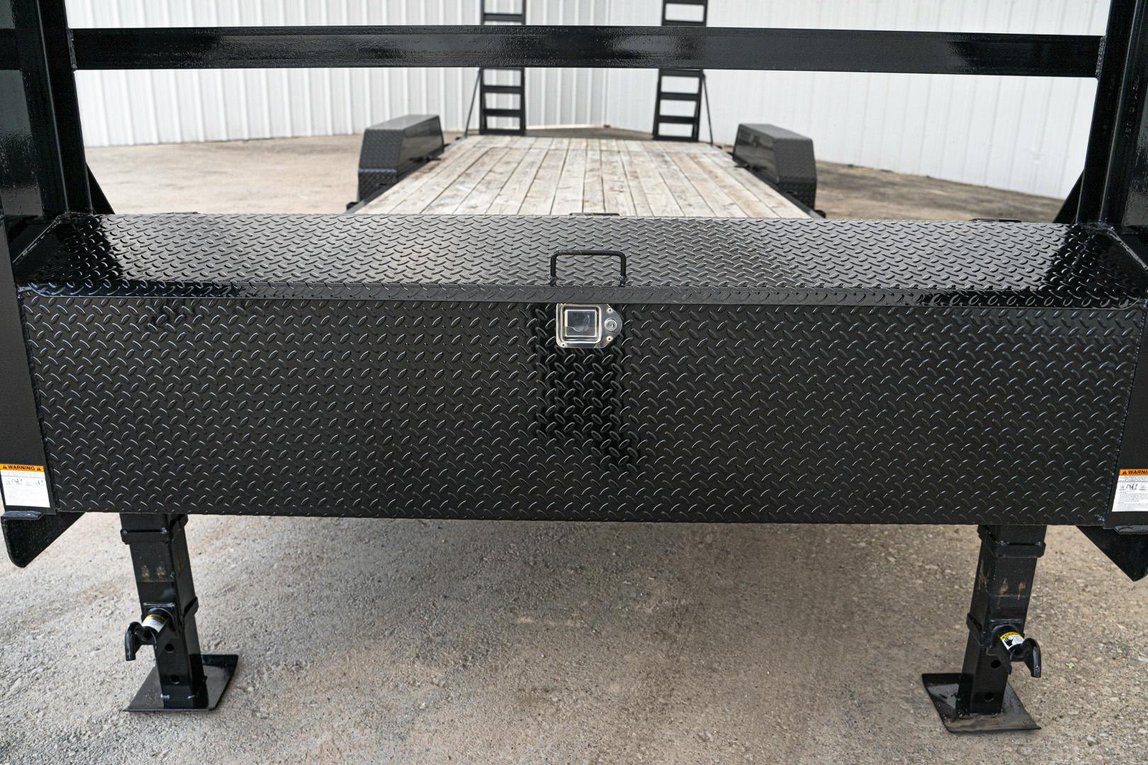 PJ Trailers 24'x83" Gooseneck 6" Channel Equipment Trailer (CC)