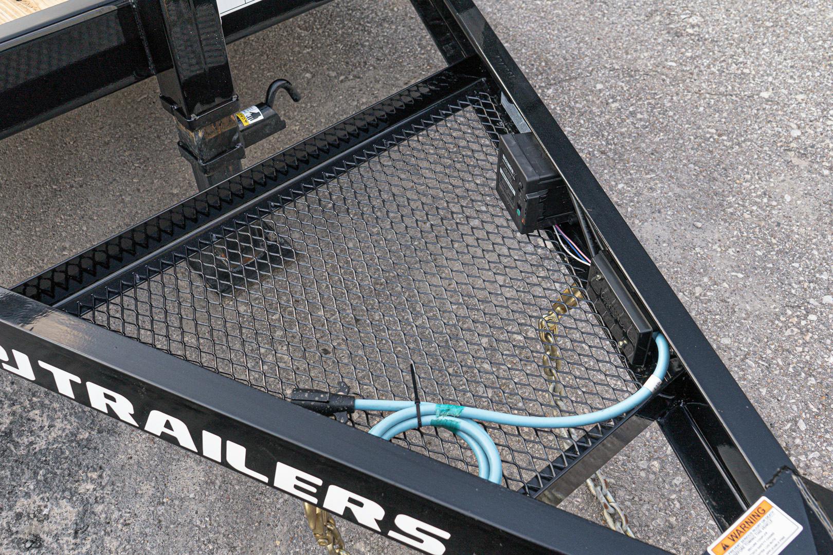 PJ Trailers 20'x82" 6" Channel Hydraulic Equipment Gravity Tilt Trailer (TJ)