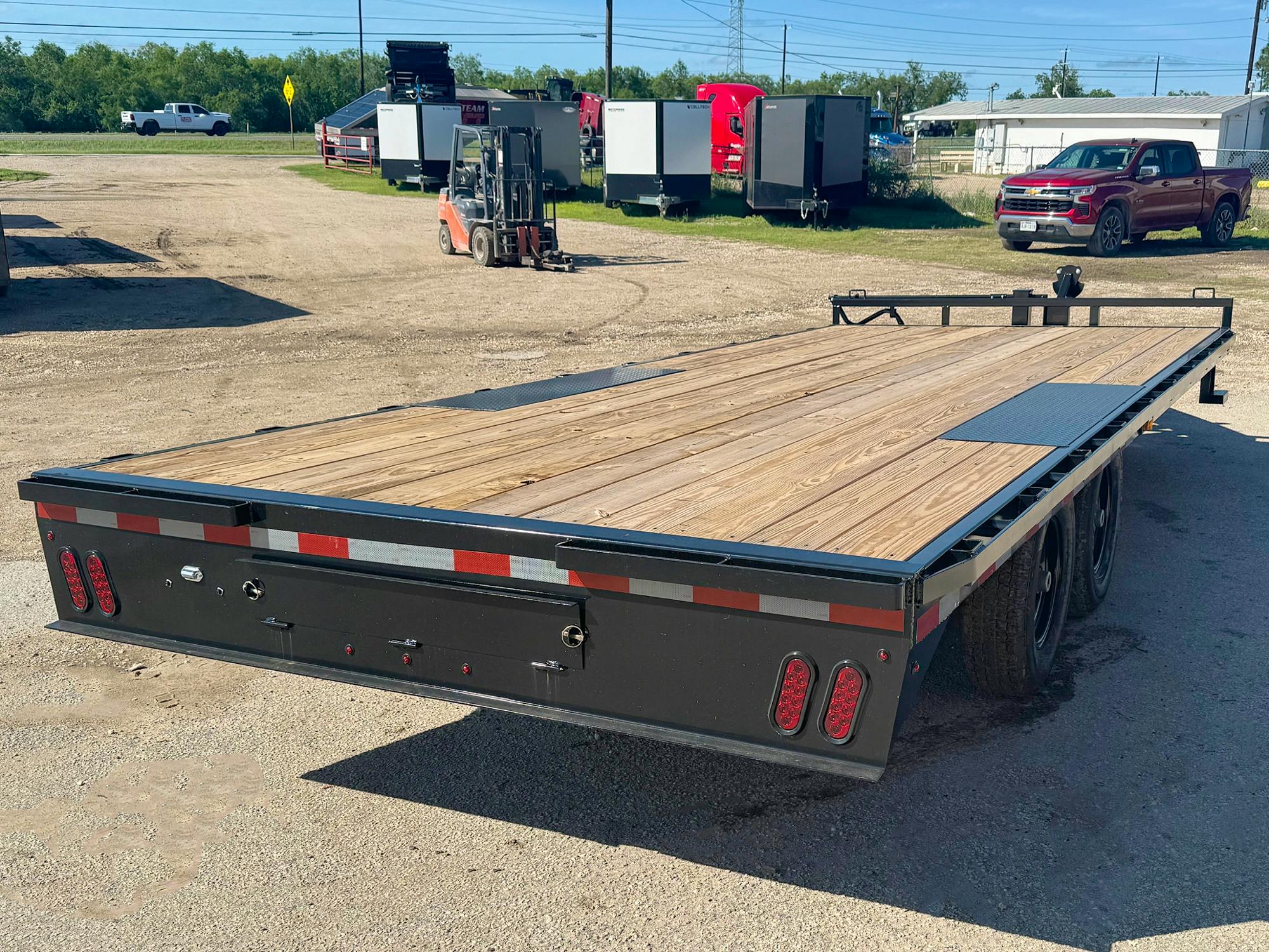 LoneStar 20'x102" 8" I-beam Deckover Trailer