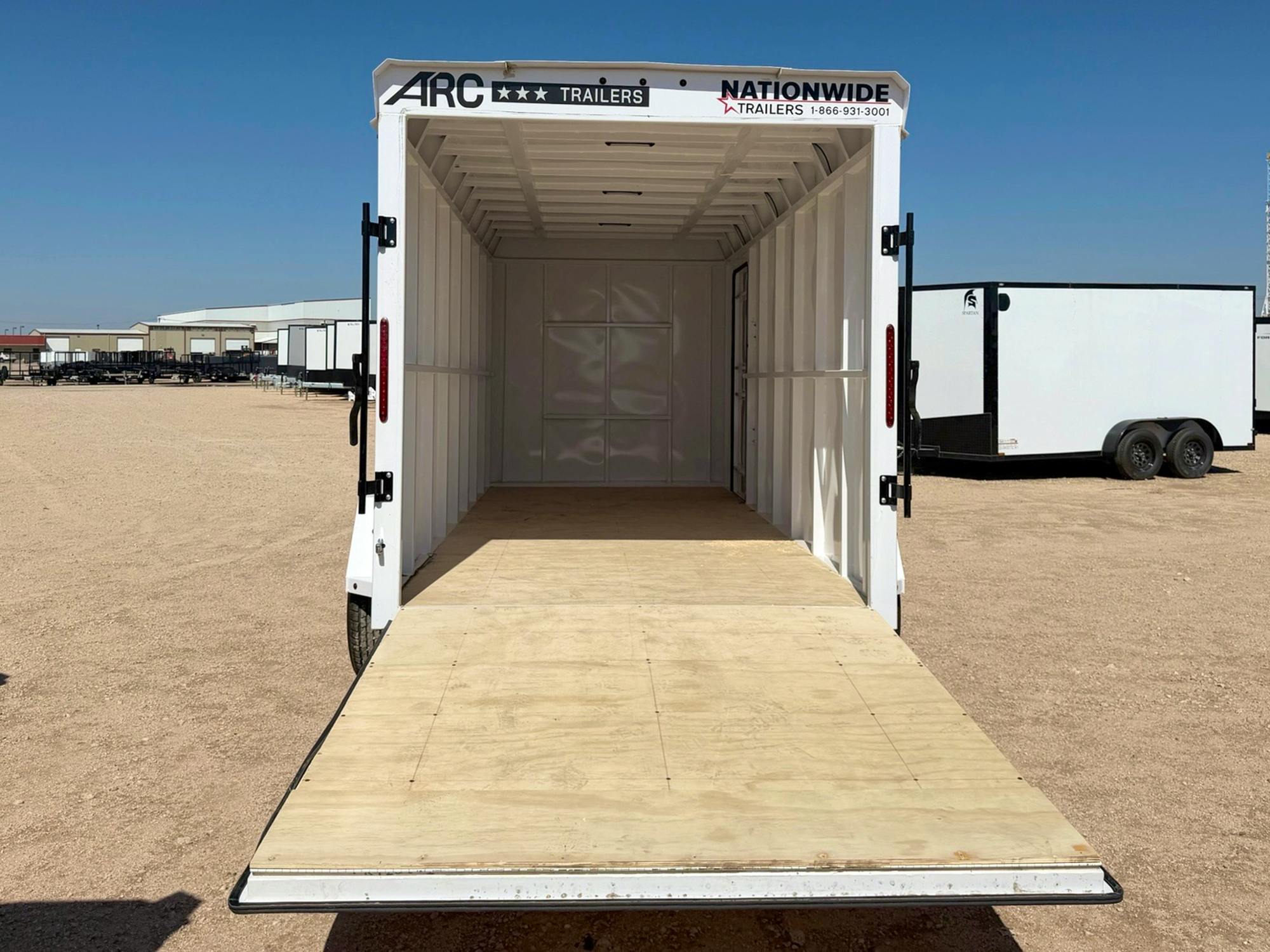 ARC Trailers ARC BCS 6'6" × 16' Steel Enclosed Cargo Trailer