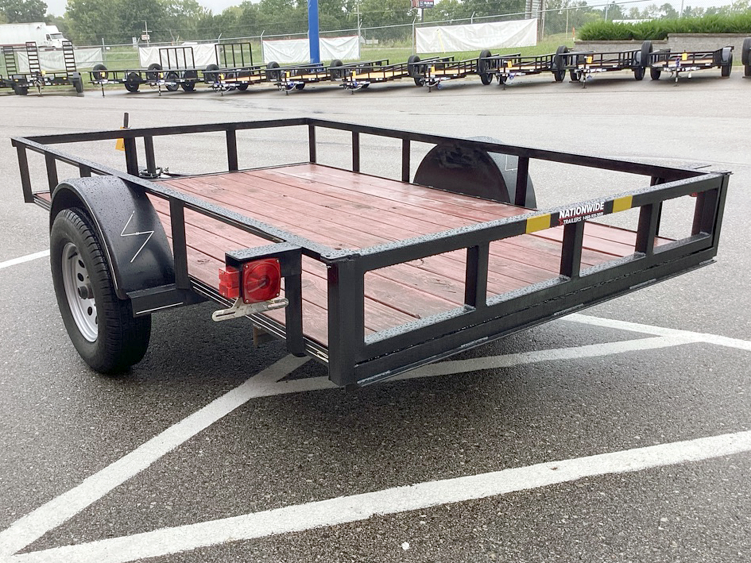 Kodiak 10'x77" Single Axle Full Tilt Utility Trailer