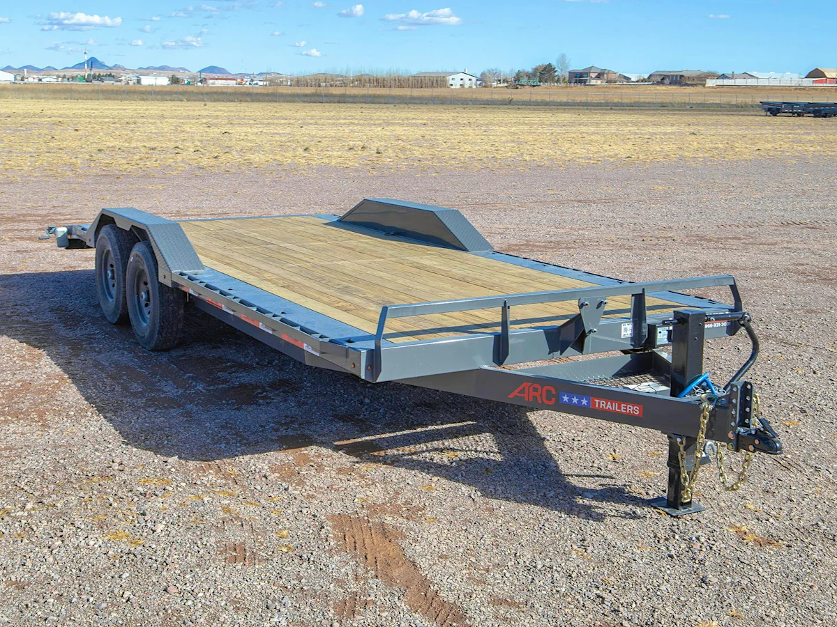 ARC Trailers 20'x102" Superwide Lowboy Equipment Trailer (BEW) - Stock #92820 - Image 1 of 8 ARC Trailers 20'x102" Superwide Lowboy Equipment Trailer (BEW) - Stock #92820 - Image 1 of 8