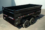 PJ Trailers 14'x83" Low Pro High Side Dump Trailer w/ 4' Sides (DM) Stock #91594 - Thumbnail 11