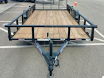 Texas Bragg 14'x77" Utility Trailer w/ 4' Gate (U1) Stock #88928 - Thumbnail 4