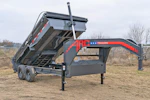 ARC Trailers 14'x83" Gooseneck Telescopic Dump Trailer w/ 2' Sides (GDT) Stock #91616 - Thumbnail 1