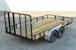 PJ Trailers 14'x83" Tandem Axle 4" Channel Utility Trailer (UL) Stock #89816 - Thumbnail 6