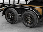 Texas Bragg 12'x83" Utility Trailer w/ 4' Gate (U2) Stock #texas-bragg-12x83-bp2b-231b-355b-s-s4g-bk-smt-pt - Thumbnail 4