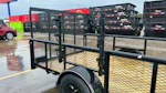 Texas Bragg 12'x77" Landscape Trailer w/ 2' Sides & 4' Gate (L1) Stock #89863 - Thumbnail 4