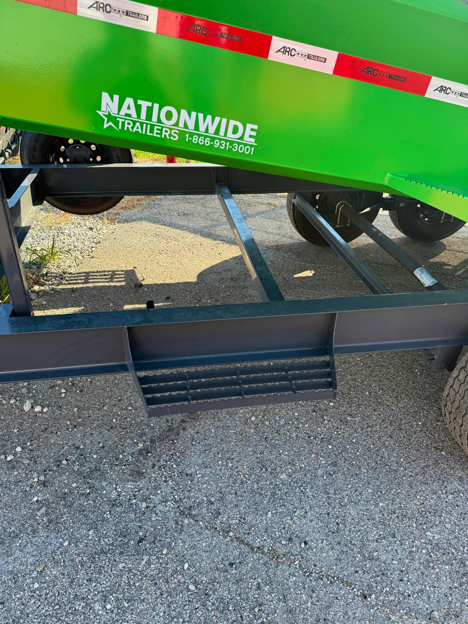 ARC Trailers ARC BDT 14' × 83" Telescopic Dump Trailer