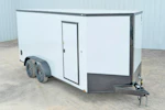 Spartan 7'x16' Enclosed Cargo Trailer w/ Rear Ramp Door (C2) Stock #90022 - Thumbnail 1