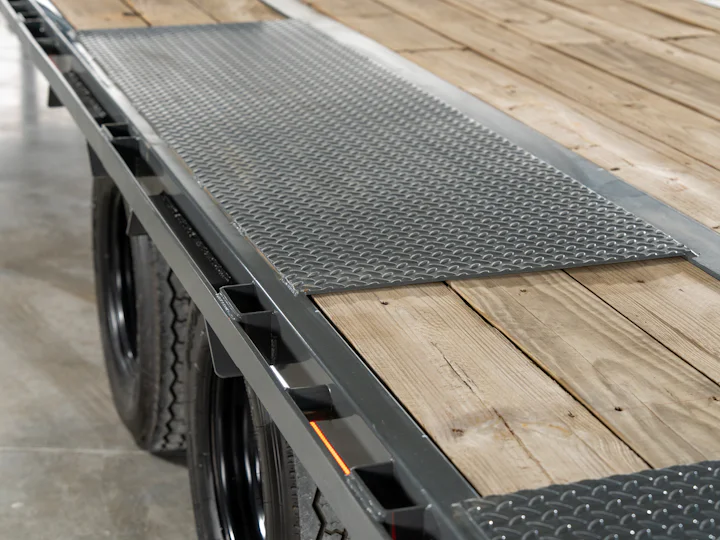 ARC Trailers Gooseneck Flatbed Trailer with Duals, studio view 10