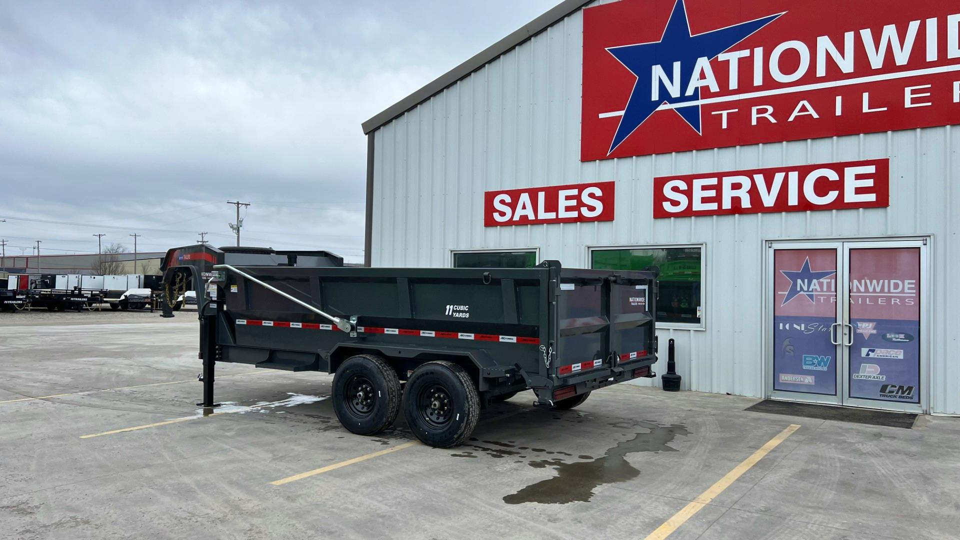 ARC Trailers ARC GDT 14' × 83" Telescopic Dump Trailer