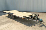 PJ Trailers 20'x101" Med. Duty 6" Channel Deckover Flatbed Trailer (L6) Stock #84416 - Thumbnail 1