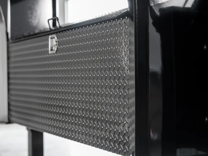 PJ Trailers Low-Pro Flatdeck With 7K Singles, studio view 11